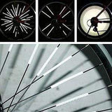 60% OFF TODAY!!BICYCLE WHEEL SPOKE REFLECTOR(12 PCS)– FITS ALL STANDARD SPOKED WHEELS
