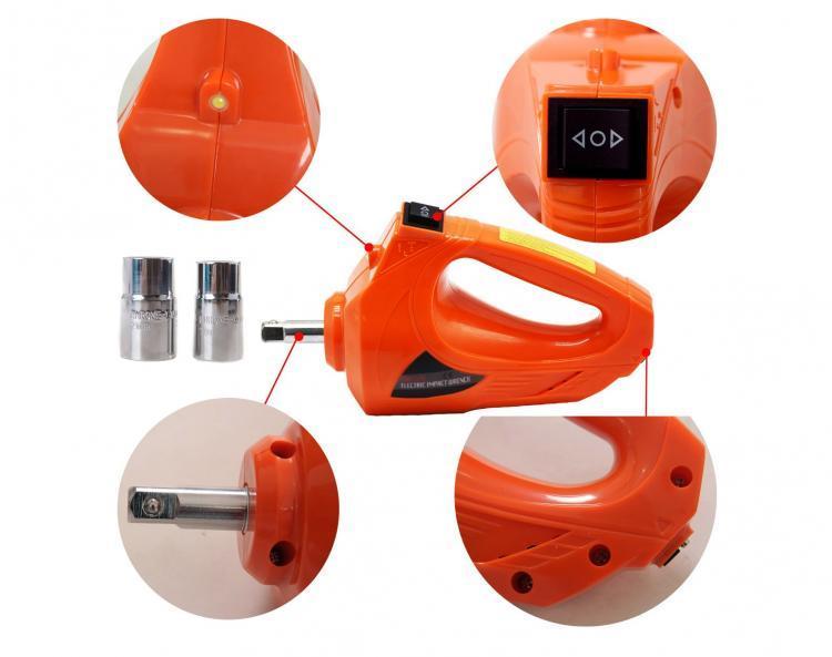 3-in-1 Electric Car Jack, Impact Wrench, and Tire Inflator