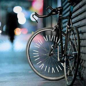 60% OFF TODAY!!BICYCLE WHEEL SPOKE REFLECTOR(12 PCS)– FITS ALL STANDARD SPOKED WHEELS