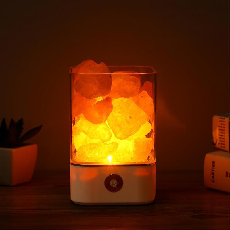 USB Crystal Light Salt Lamp