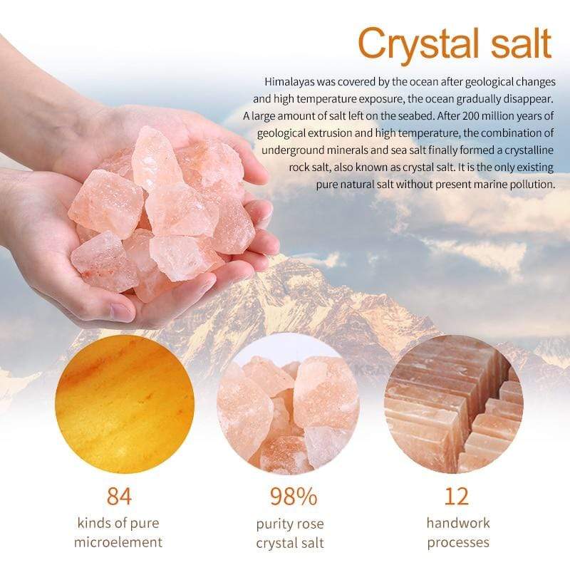 USB Crystal Light Salt Lamp