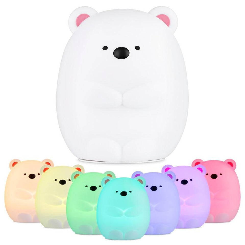 Squishy Bear Night Light! (1 SET)