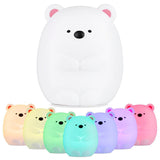 Squishy Bear Night Light! (1 SET)