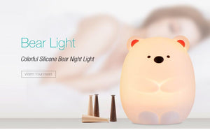 Squishy Bear Night Light! (1 SET)