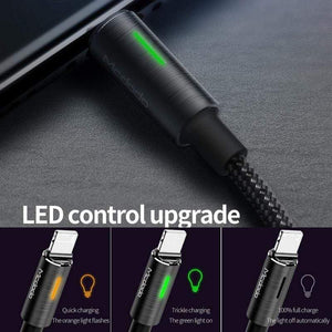 Auto Disconnect Fast Charging Cord for iPhone