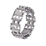 29 in 1 Multi functional Tread Bracelet Stainless Steel Tools Kit