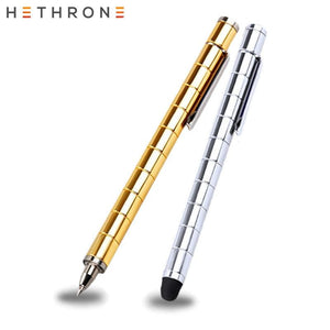 Hethrone Gold Luxury magnetic force Ballpoint Pen Optional Minimalism Superfine Touch screen Ball pen for DIY writing supplies