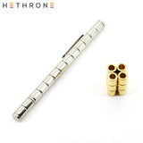 Hethrone Gold Luxury magnetic force Ballpoint Pen Optional Minimalism Superfine Touch screen Ball pen for DIY writing supplies